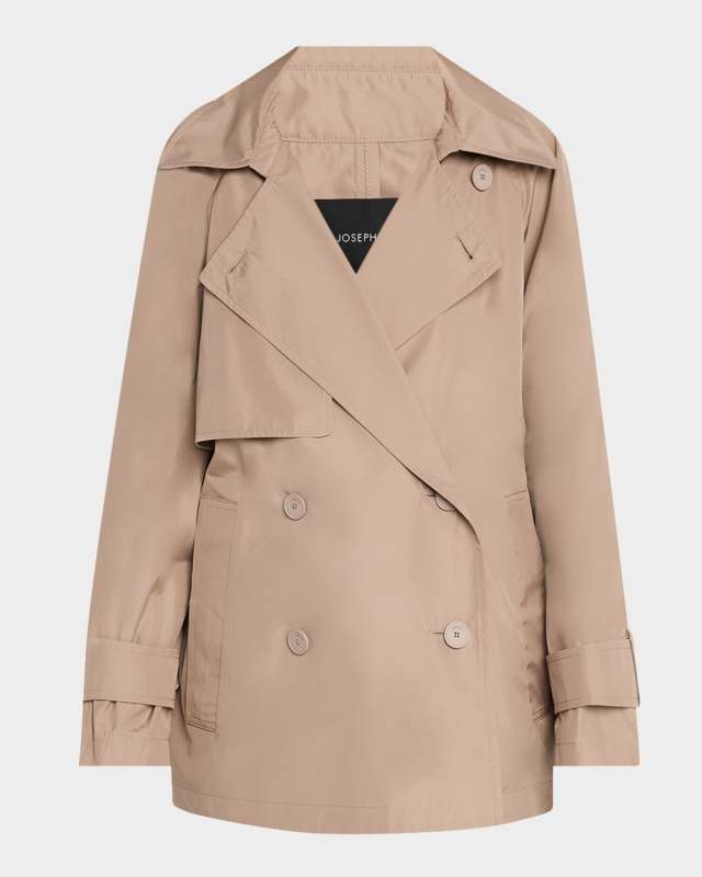 Pinot Double-Breasted Raincoat